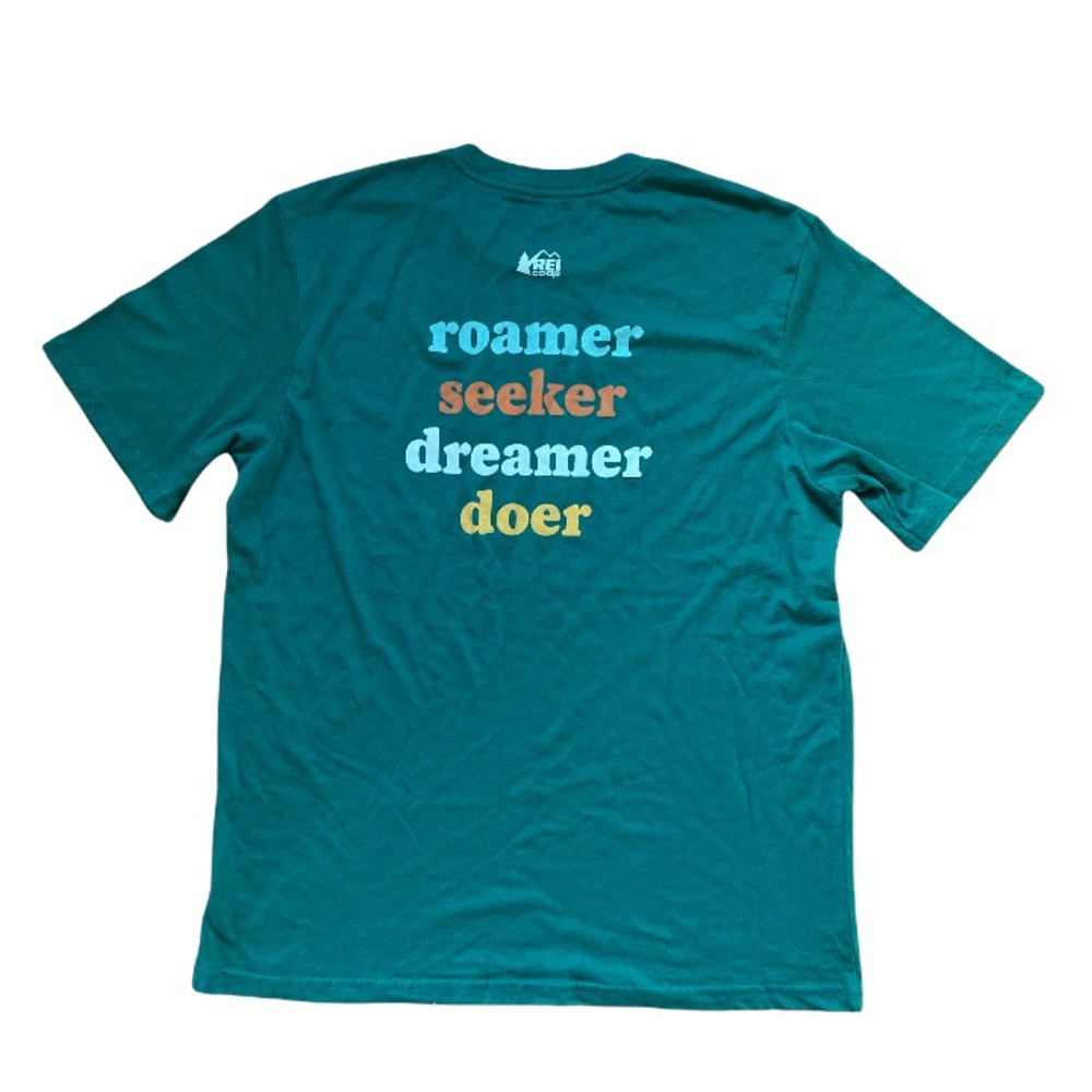 REI Co-Op Green Graphic Unisex Tshirt